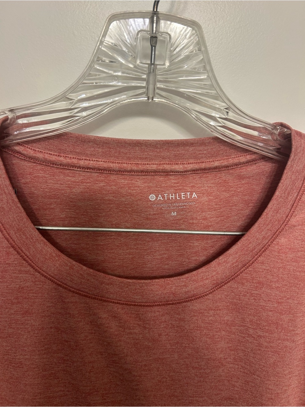 Athleta Long-Sleeve Crew Tee in Dusty Rose Heather - Picture 5 of 8
